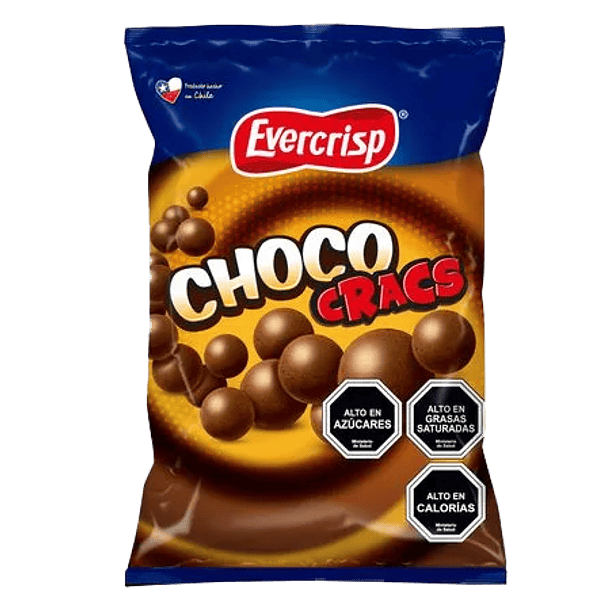 CHOCO CRACS EVERCRISP 160grs.     ( 26)
