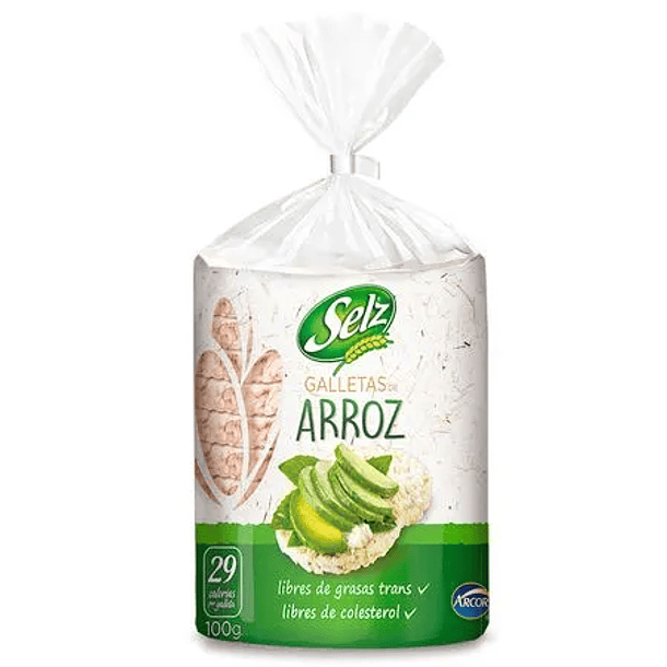 GALLETAS DE ARROZ SELZ 100grs  (10)