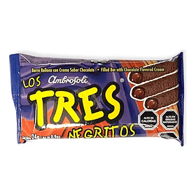 TRES NEGRITOS BOLSA x 24un.  (6)   (60)