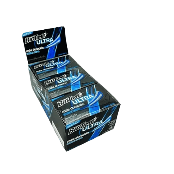 CHICLE BIGTIME ULTRA CLEAN MINT x 12un.    (12)   