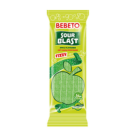 BEBETO SOUR BLAST MANZANA 180grs.  (24)           