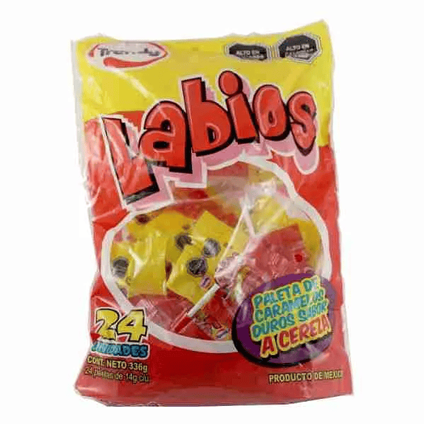 PALETA LABIOS TRENDY x 24un.         (24)