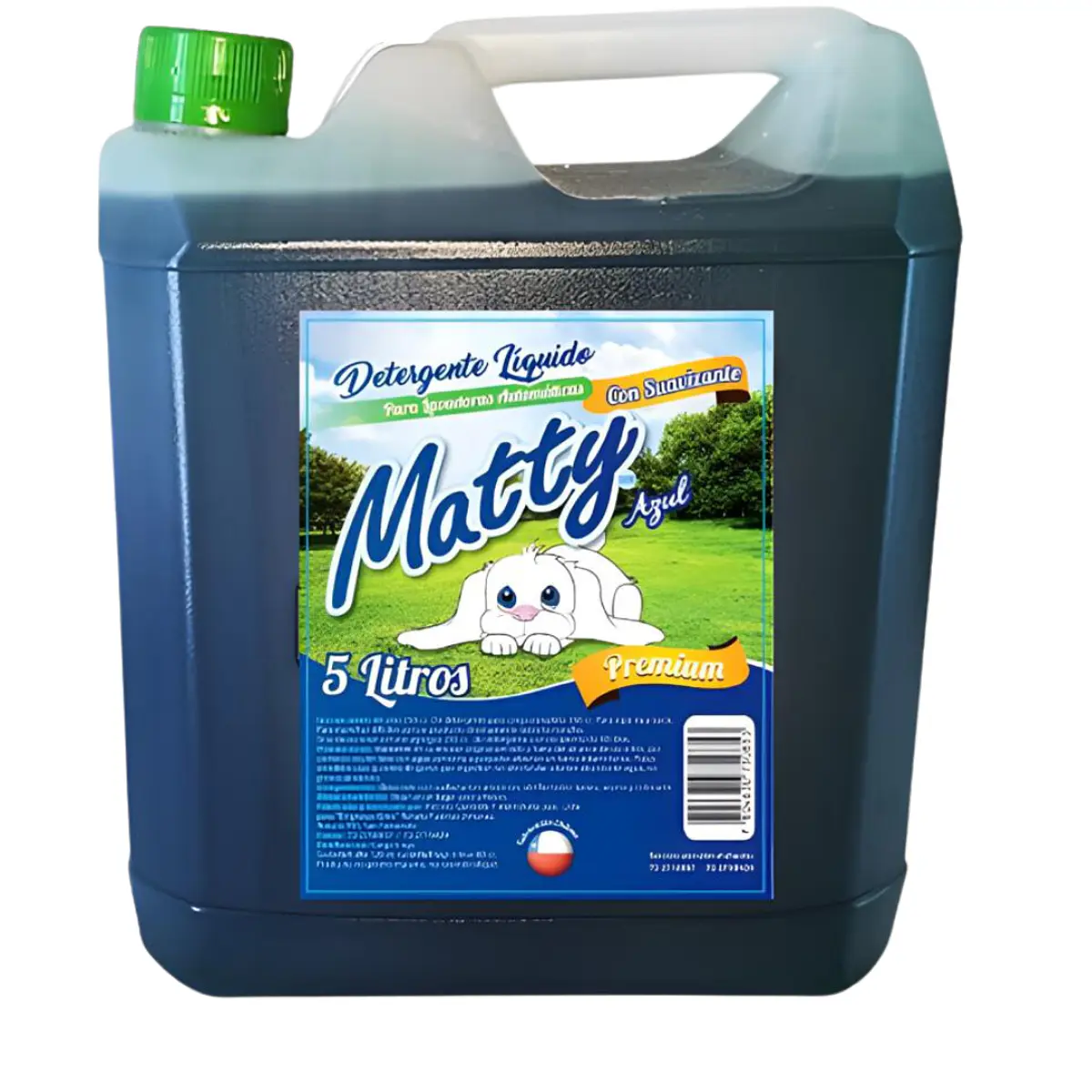 DETERG. LIQUIDO MATTY VERDE BIDON 5 lts.(P.135) | GINO