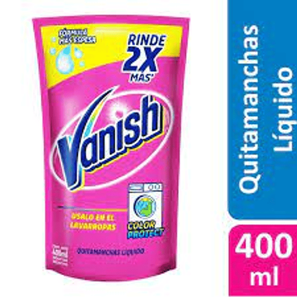 VANISH LIQUIDO COLOR 400ml.   (12)