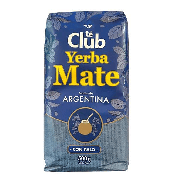 YERBA MATE TE CLUB ARGENTINA C/PALO 500grs. (10)