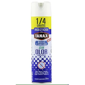 INSECTICIDA TANAX MOSCA/ZANCUDO SIN OLOR 220cc.(12