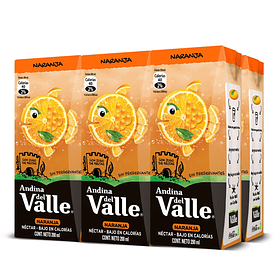 NECTAR ANDINA NARANJA 200ml.x 6    (4)