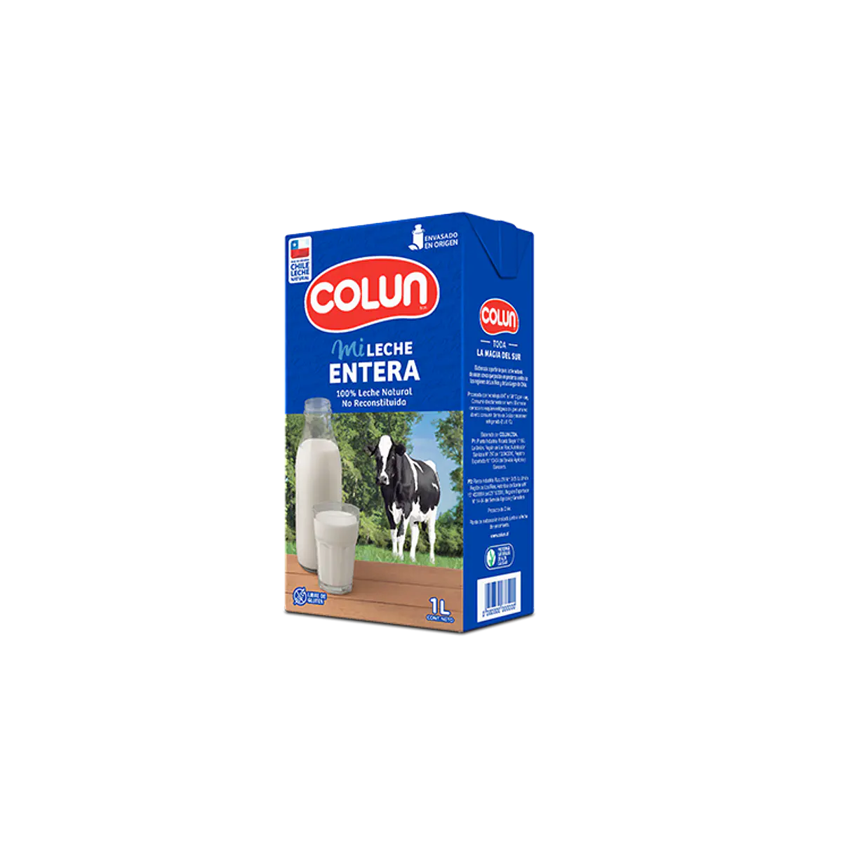 LECHE COLUN NATURAL 1 LITRO (12) (P 75) | GINO