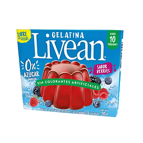 GELATINA LIVEAN BERRIES 20grs.  (15)