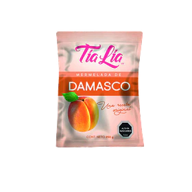 MERMELADA TIA LIA DAMASCO 250grs.  (24)