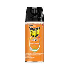 INSECTICIDA RAID CASA Y JARDIN 235cc.  (6)