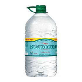 AGUA BENEDICTINO S/GAS BIDON 6,5 lts.UNIDAD  (2)  
