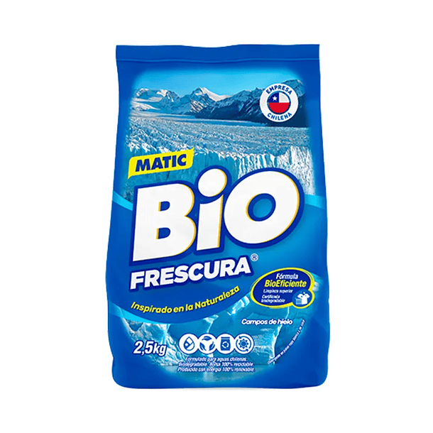 DETERG. BIOFRESCURA MATIC CAMPOS DE HIELO 2.5k. (6