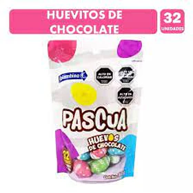 HUEVO PASCUA MACIZO COLOMBINA DOYPACK x 32un. (24)