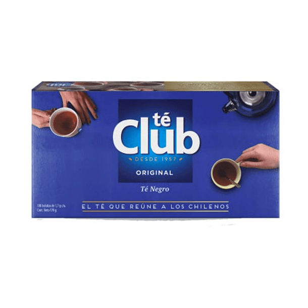 TE CLUB ORIGINAL x 100 bolsitas   (10)             2
