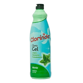 CLORINDA CLORO GEL MENTA 900ml.   (12)