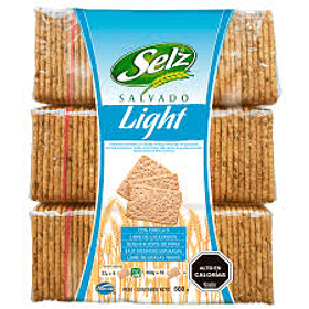 GALLETA SELZ SALVADO LIGHT TRIPACK 600grs.  (9)