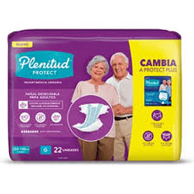PAÑAL ADULTO PLENITUD GRANDE x 22un.  (4)