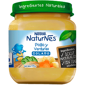 COLADO NESTLE NATURNES POLLO VERDURA 115g. (DP.x6)