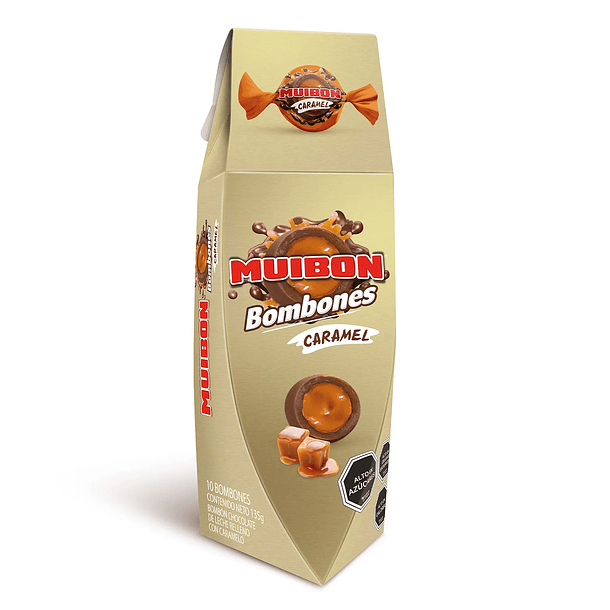 CHOCOLATE MUIBON BOMBONES CARAMEL DISPLAY x 20un(6