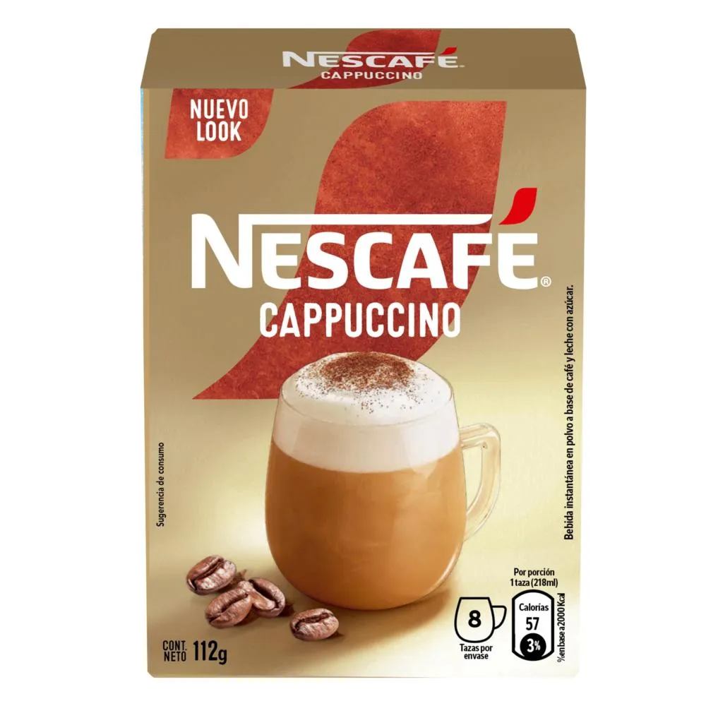 CAFE NESCAFE CAPPUCCINO 14grs.x 8un. (6) | GINO