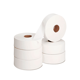 PAPEL HIG. FLORAX JUMBO INSTITUC. H-300 x 6un