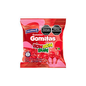 GOMITAS BON BON BUM COLOMBINA 80grs. (24)