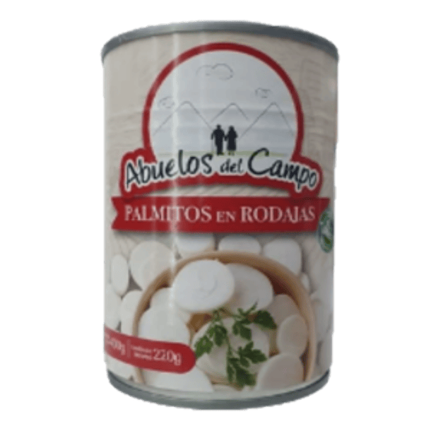 PALMITOS RODAJAS ABUELOS DEL CAMPO 400grs. (24)    2