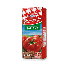SALSA ITALIANA TETRA CAROZZI POMAROLA 200grs.(24) 