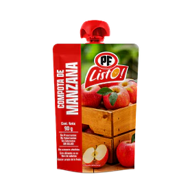 COMPOTA PF LISTO MANZANA 90grs.   (18)