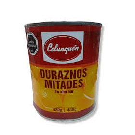 DURAZNO MITADES COLUNQUEN 820grs.   (24)