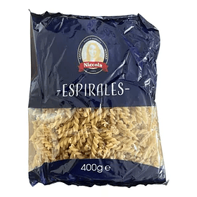 NICCOLA ESPIRALES 400grs.    (20)                 