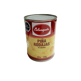 PIÑA RODAJAS COLUNQUEN 565grs.   (24)