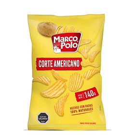 PAPAS FRITAS C/AMER. M.POLO 140grs.    (16)       