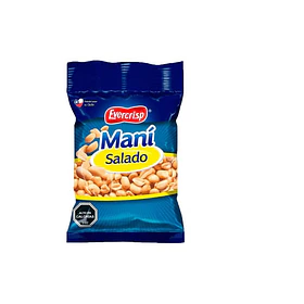 MANI SALADO EVERCRISP 140grs.  (45)