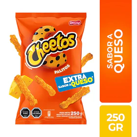 CHEETOS PALITOS 250grs.      (12)                 