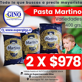 MARTINO FUSILLI (ESPIRAL) 400grs.     (20)        