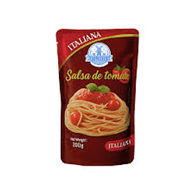 SALSA TOMATE ITALIANA MOLINOVA DOYPACK 200grs.(36)