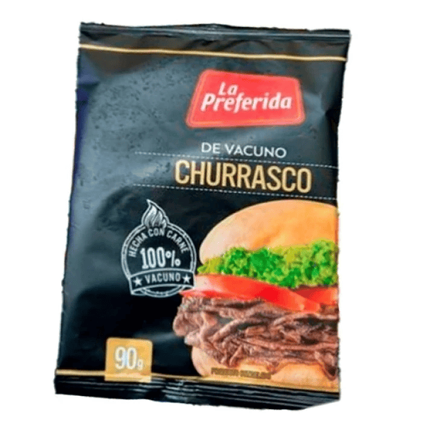 CHURRASCO VACUNO LA PREFERIDA 90grs. (20)