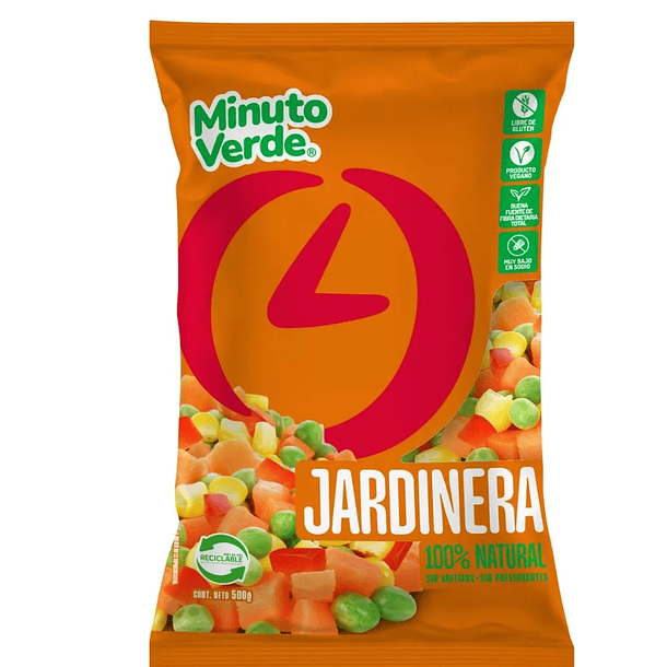 ENSALADA JARDINERA MINUTO VERDE 500grs.    (28)