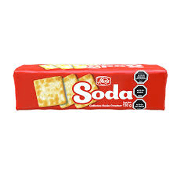 GALLETA SODA FRUNA 130grs.  (21)                  