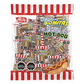 GOMITAS MINI HOTDOG FRUNA x 36un. (24)            