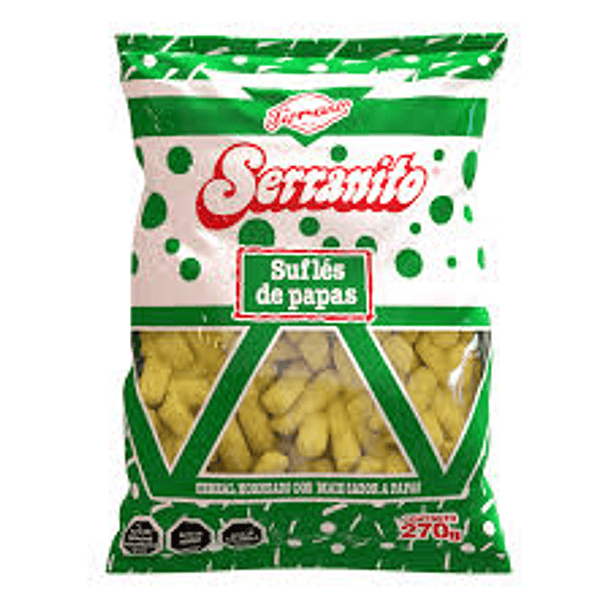 SUFLE SERRANITO MEGA PAPA 270grs. (12)            