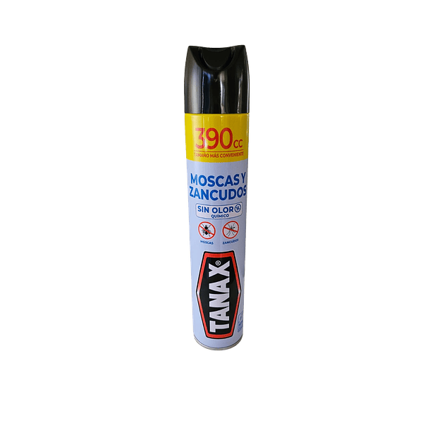 INSECTICIDA TANAX MOSCAS Y ZANCUDOS 390cc.(12)    