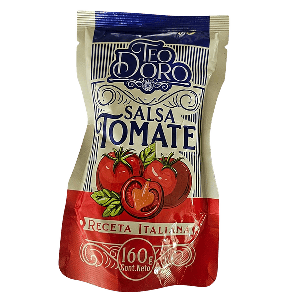 SALSA DE TOMATE TEODORO ITALIANA 160grs.(48)      