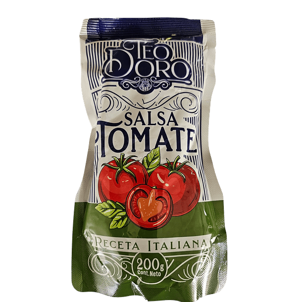 SALSA DE TOMATE TEODORO ITALIANA 200grs.(36)      