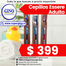 CEPILLO DENTAL ESSERE ADULTO (DP.x 12un.)  (100)  