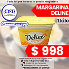 MARGARINA DELINE C/SAL POTE KILO   (6)             1