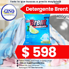 DETERG. BRENT MATIC 400grs.    (50)                1