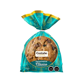 PAN DE PASCUA CLASICO CASTAÑO 500grs.  (20)       